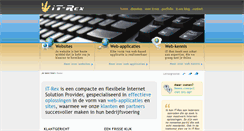 Desktop Screenshot of it-rex.nl